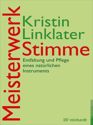 cover image of Meisterwerk Stimme